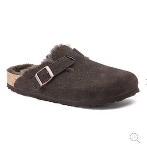 Birkenstock Boston with Shearling